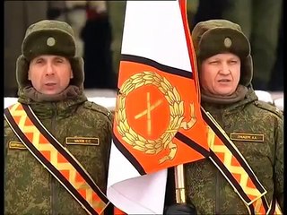 Russian Army Parade - 70th Anniversary of Leningrad Siege 2014