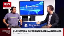 Sony Announces PlayStation Experience Dates - IGN News