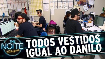 Curiosidades TN: Danilo obriga todos a se vestirem igual a ele