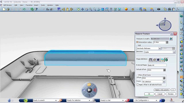 CATIA V6 | Mechanical Engineering & Design | Plastic Part Process