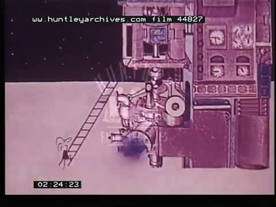 Christmas cartoon, 1970's - Film 44827