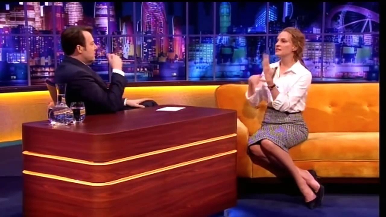 "Uma Thurman" On The Jonathan Ross Show Series 6 Ep 7.15 February 2014 Part 4/5