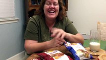 Angela Eats Lays Potato Chips