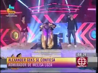 Melissa Loza es halagada por ex de Milett Figueroa [VIDEO]