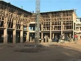Visite du chantier de l'Hotel Hilton par le Premier Ministre du Tchad