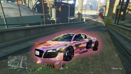 GTA 5 SECRET Car Color: ROSE GOLD PAINT JOB!! (GTA 5 ONLINE)