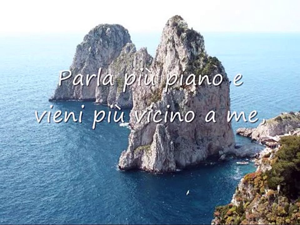 Parla piu piano - The Godfather song lyrics