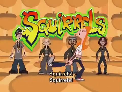 Phineas and Ferb Squirrels In My Pants Music Video With Lyrics! Disney Channel Offic