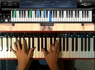 R  Kelly - Ignition & I'm A Flirt Piano Tutorial
