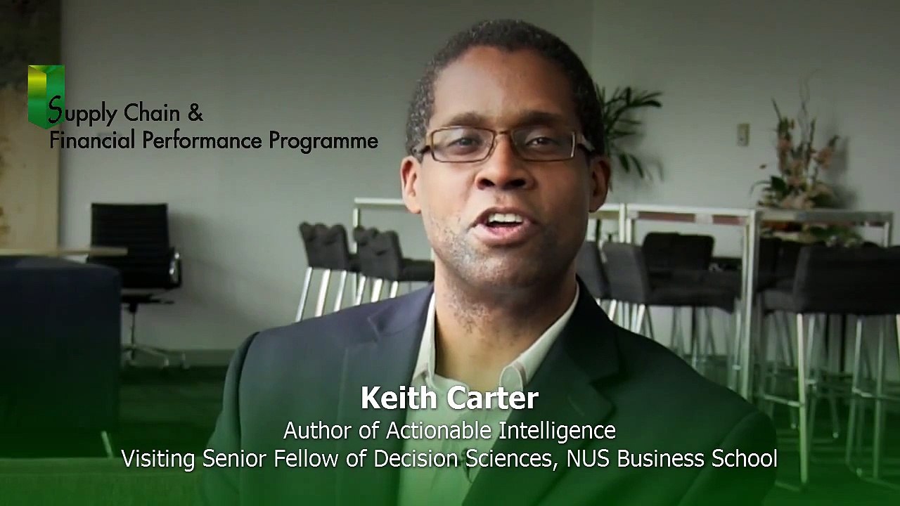 Keith Carter to speak at Supply Chain & Financial Performance Programme 2015