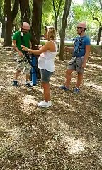 MultiAventuraGurrumina: Yoli sigue practicando el tiro con arco