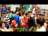 Fila meet and greet with the Philippine Volcanoes Fabio Ide and Tessa Prieto at SM MOA Branch