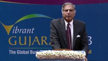 Ratan Tata speech during Inaugural Ceremony of Vibrant Gujarat Global Summit 2013
