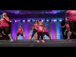 Audrey at the International Zumba Convention in Orlando!!