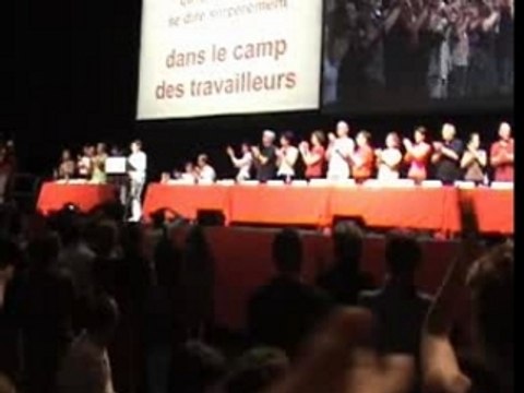 Arlette Laguiller Zénith de Paris 2007