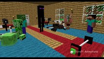 Minecraft School - Bodybuilding - Monster School Animation Minecraft