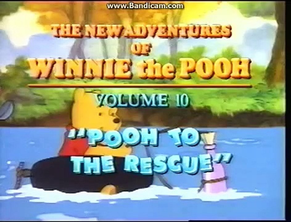 Opening to Winnie the Pooh: Pooh to the Rescue 1992 VHS (Walt Disney Classics Version)