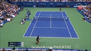 Rafael Nadal vs Borna Coric Highlights HD US Open 2015