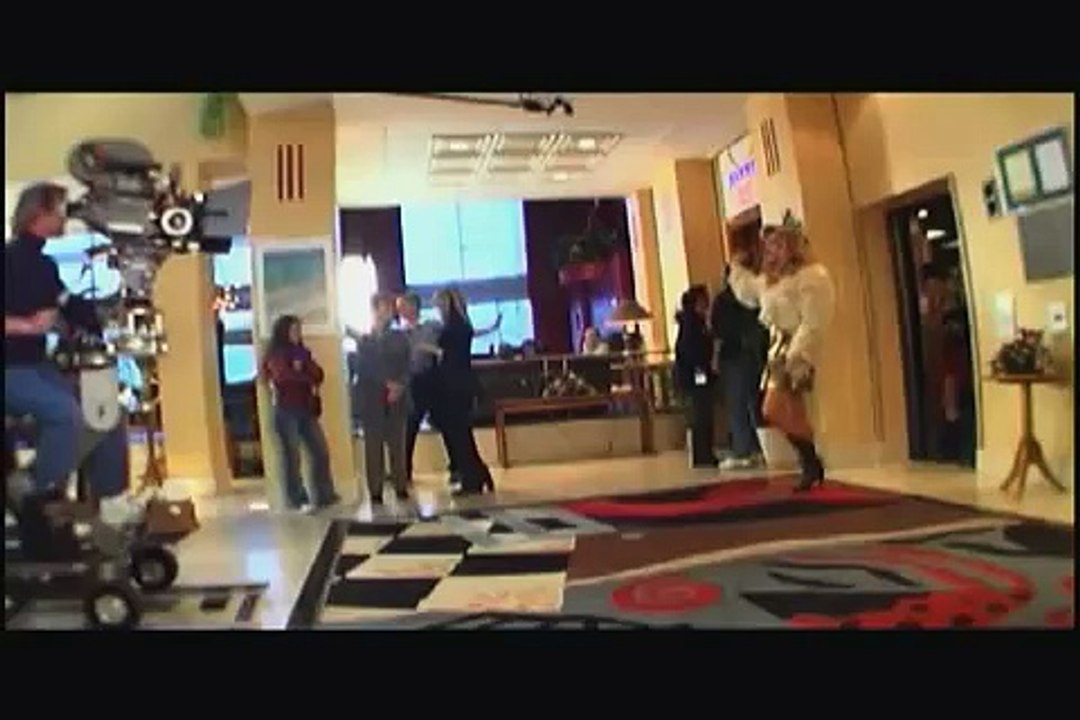 Kelly Brook in School For Seduction - behind the scenes
