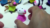 Peppa Pig Clay Buddies Learn to Make Nickelodeon Peppa Suzy Sheep with Play Doh Plastilina