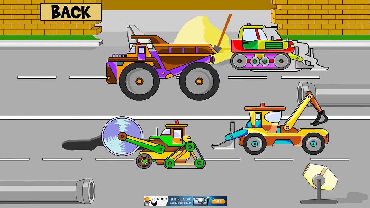 Kids Car, Trucks & Construction Vehicles - Best Games for Kids and Toddlers