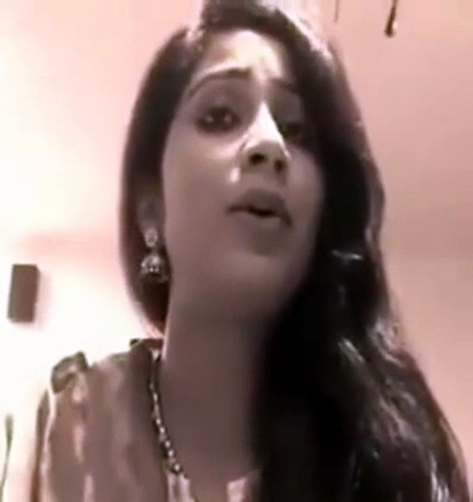 A girl singing a sweet song with sweet voice. mere meheboob kiyamat ho ge
