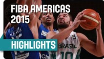 Brazil v Dominican Republic - Game Highlights - Group A - 2015 FIBA Americas Championship