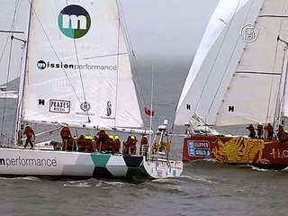 В кругосветное путешествие отправились яхтсмены-любители