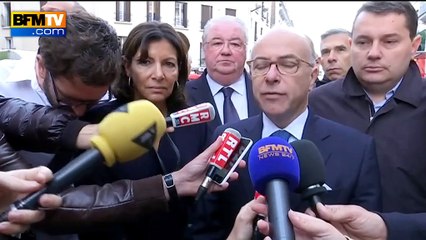 Incendie à Paris: "Trop tôt pour déterminer les causes de ce drame", déclare Cazeneuve