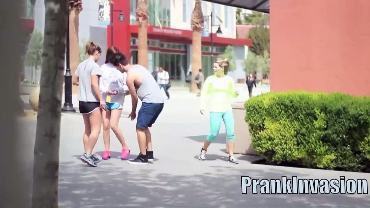 Funny Pranks - Kissing Prank - Picking Up Girls LITERALLY