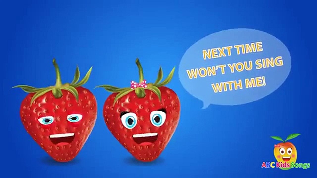 ABC Song for Kids   Strawberry Alphabet Song for Baby   Nursery Rhymes Songs for
