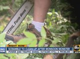 Valley scrambling to clean up after monsoon storms