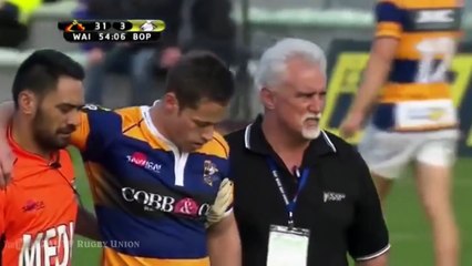 Choc incroyable en rugby : joueur KO!