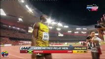 Usain Bolt wins third World Championships gold as Jamaica win 4x100m relay Beijing 2015