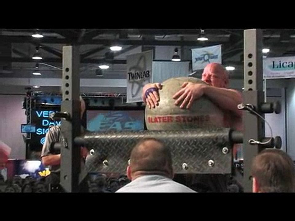 Steve Mac 522 World Record Atlas Stone Lift