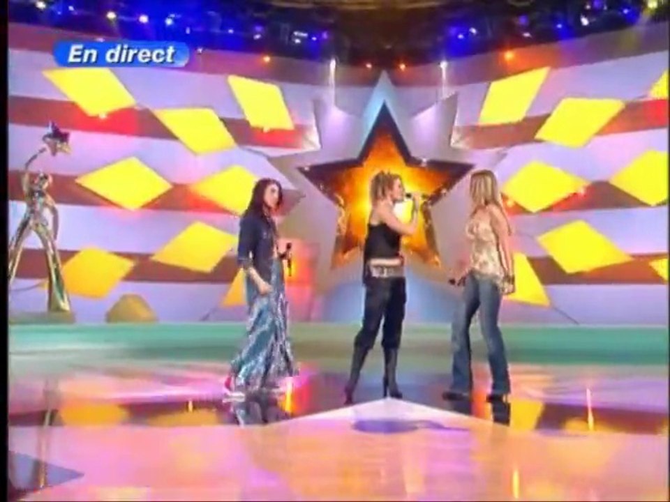 Lorie & Nolween & Emma Daumas  - Toute seule "Star Academy 2" 2002