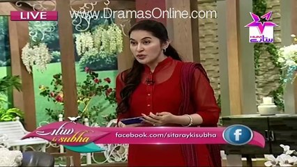 Sitaray Ki Subha  - 2nd September 2015 - Part 1