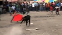 Gored by bulls: Ten injured at bull-running event in Peru