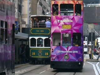 Les Hongkongais vent debout pour défendre leurs tramways à impériale