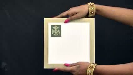 Indian Marriage Invitation Card