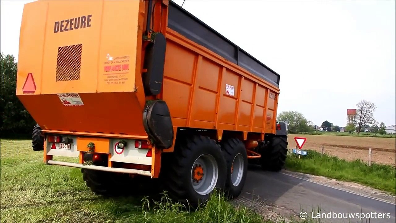 New Holland FR 9060 gras hakselen 2014 - Verplancke