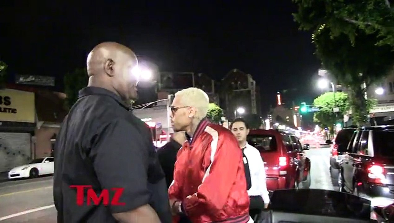 Chris Brown -- Random Naked Intruder ARRESTED In His Home (VIDEO)