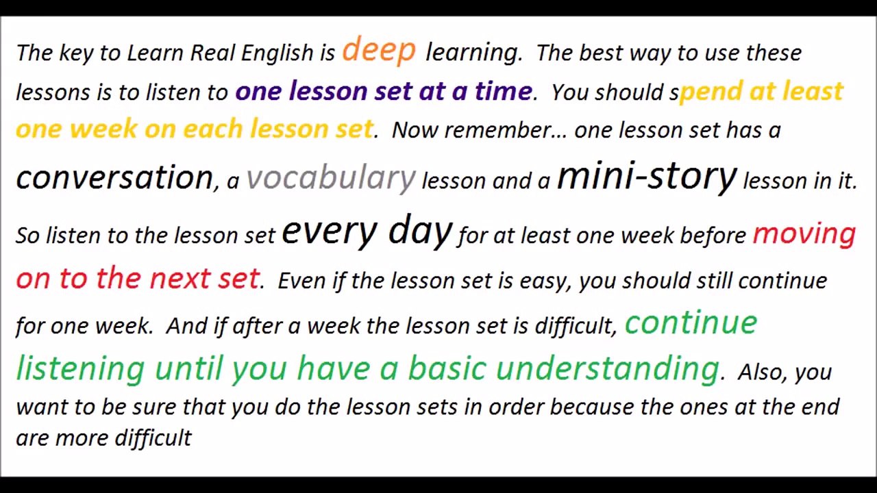 Daily English conversation with subtitle learn english online