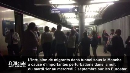 Les passagers de l'Eurostar coincé à Calais