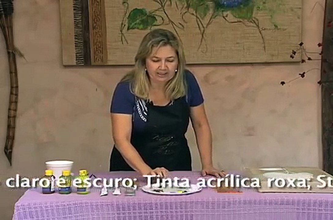 Pintura em Tela de Juta - Artesanato Manhã Viva