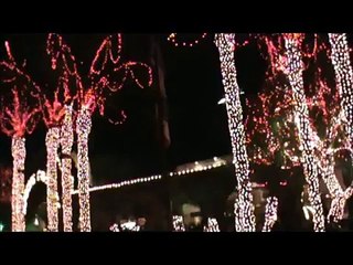 Mission Inn Christmas Light Display