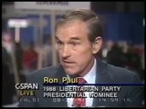 Classic Ron Paul - Interview at the Libertarian Party National Convention
