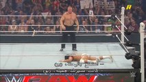 Brock lesnar destroys Bo dallas wwe raw