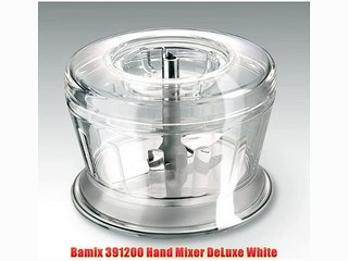 Bamix 391200 Hand Mixer DeLuxe White