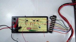 Watch actual results of reduced noise by adding 10uF capacitors to power supply lines in a circuit